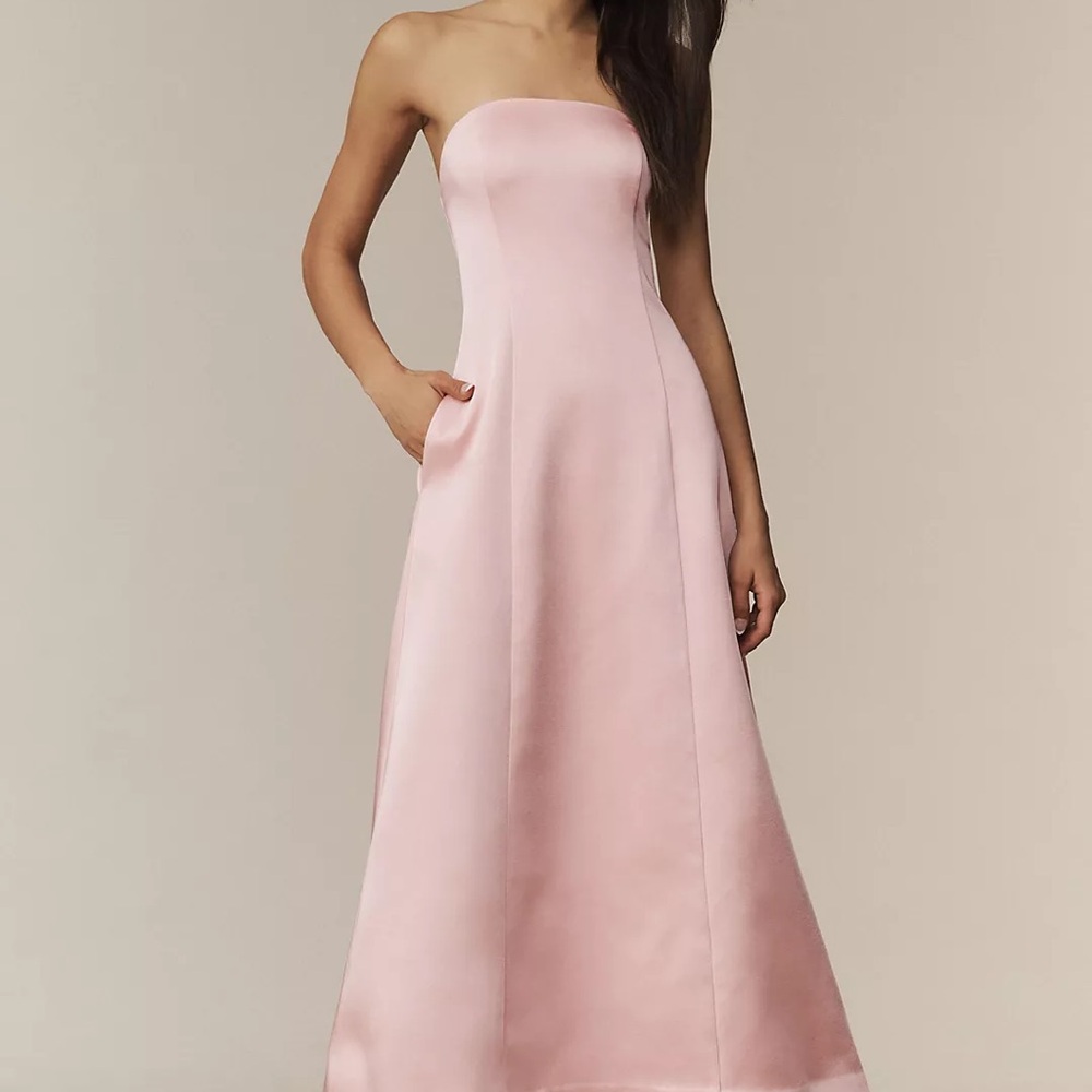 Mare Mare Piper Strapless Fit & Flare Maxi Dress